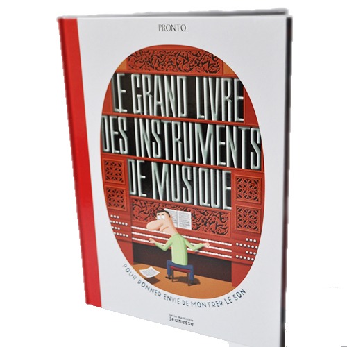 Couverture De Présentation En Portfolio Du Documentaire Le Grand Livre Des Instruments De Musique