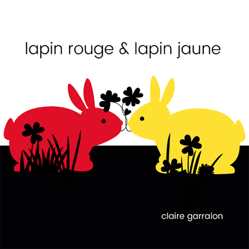 Couvertures De Présentation En Portfolio De L'album Lapin Rouge & Lapin Jaune