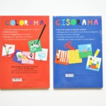 Contenu des livres-jeux Cisorama Colorama pour portfolio